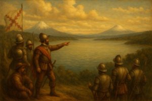 1852 Pedro de Valdivia camino a ala latitud 42 S